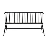 Bolero Alma Curved Back Slatted Bench