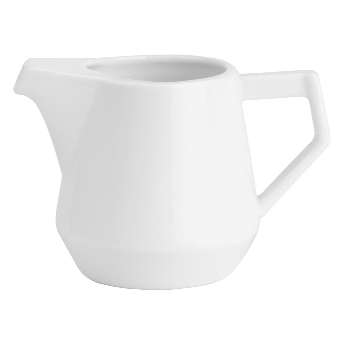 HZ866 Olympia Whiteware Deco Jug - 200ml (Box 6)