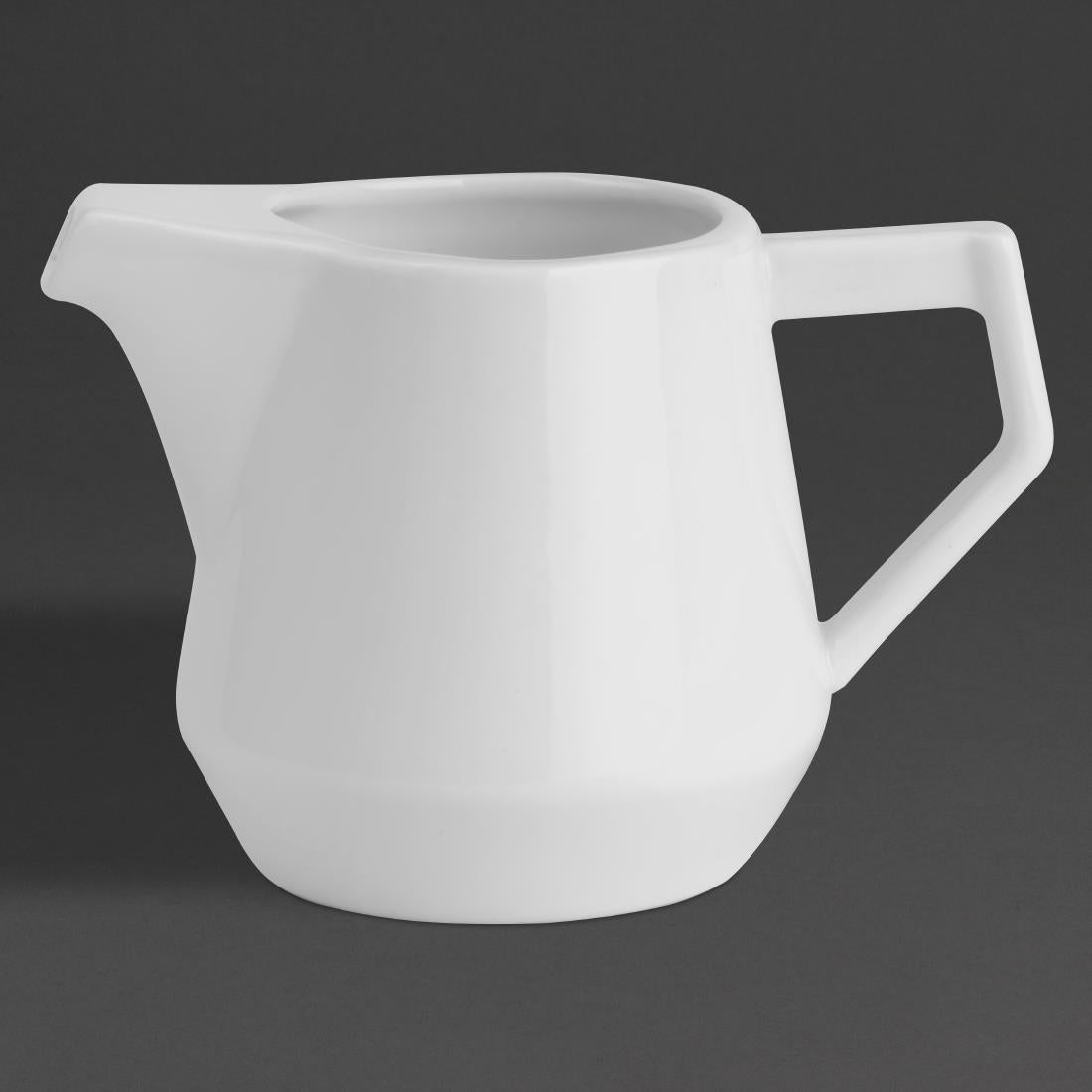 HZ866 Olympia Whiteware Deco Jug - 200ml (Box 6)
