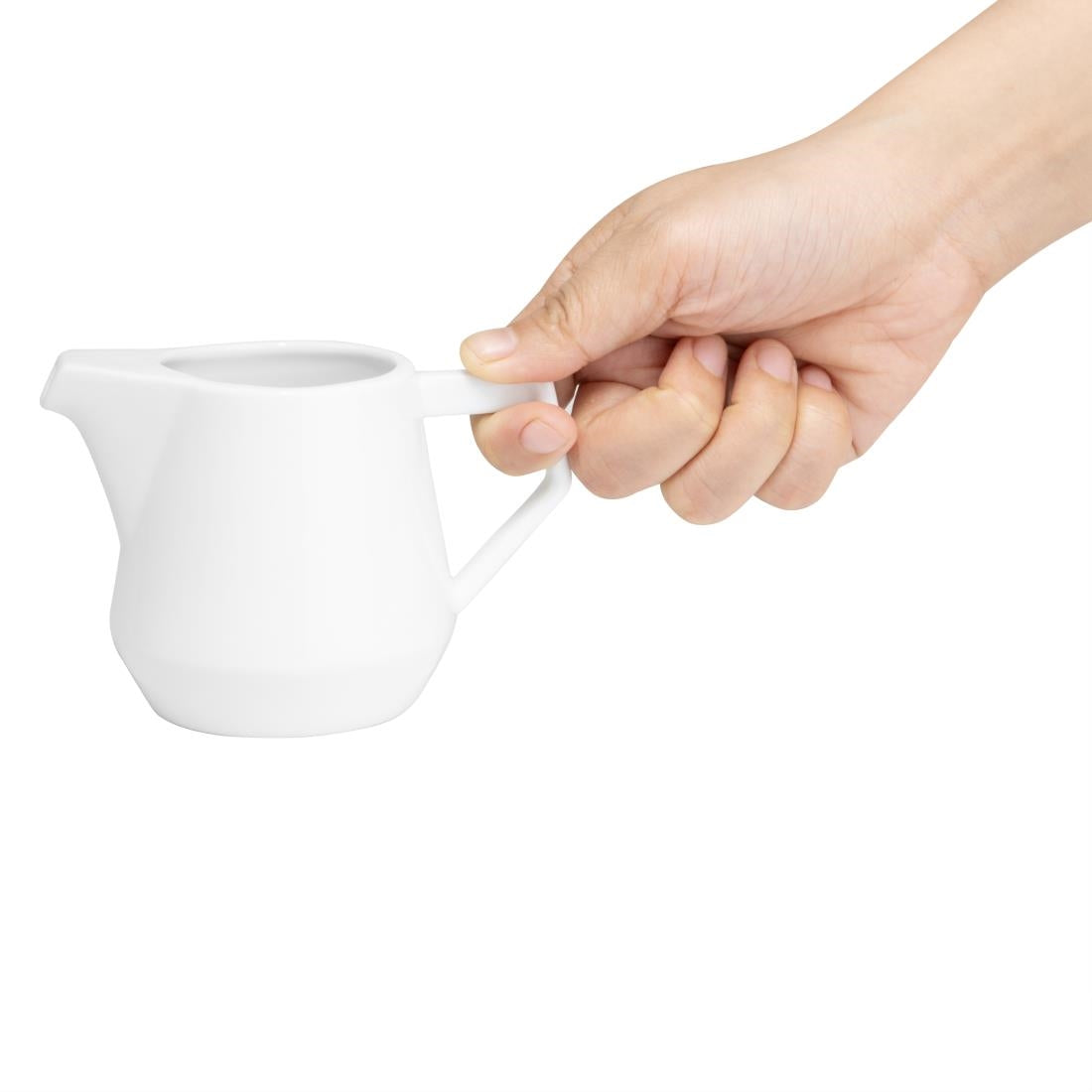 HZ866 Olympia Whiteware Deco Jug - 200ml (Box 6)