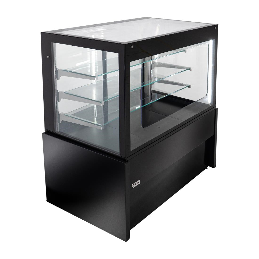 HZ870-100 - Zoin Kristall Self Service Merchandiser Black 1000mm