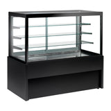 HZ873-120 Zoin Kristall Heated Merchandiser Black 1200mm