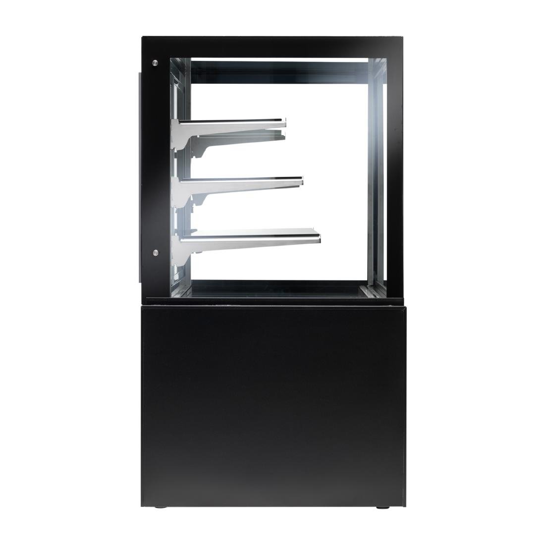 HZ873-120 Zoin Kristall Heated Merchandiser Black 1200mm
