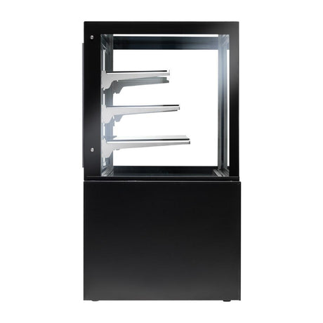 HZ873-120 Zoin Kristall Heated Merchandiser Black 1200mm