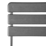 HZ891 Bolero Folding PE Chair Grey Wood Effect (Set 2)