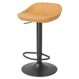 HZ894 Bolero Enzo Camel PU Bar Stool (Set 2)