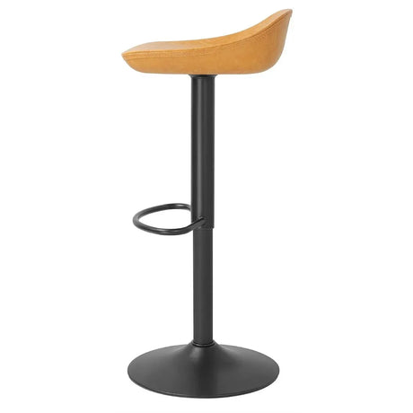 HZ894 Bolero Enzo Camel PU Bar Stool (Set 2)