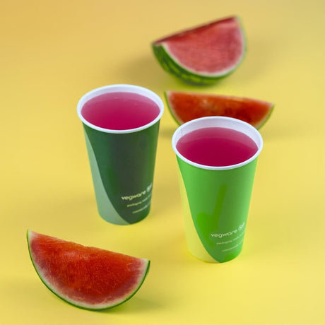 HZ940 Vegware Paper Cold Cups 89-Series 12oz/360ml (1000 Pack)