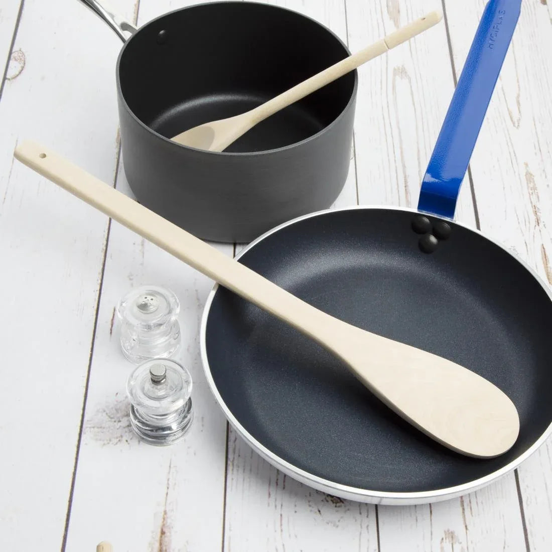 J112 Vogue Wooden Spatula 18" - JD Catering Equipment Solutions Ltd