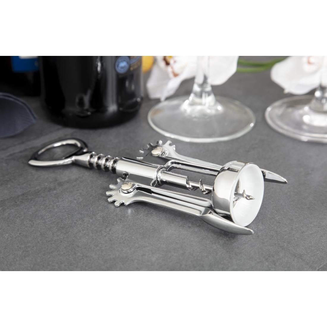 J158 Winged Bottle Opener and Corkscrew