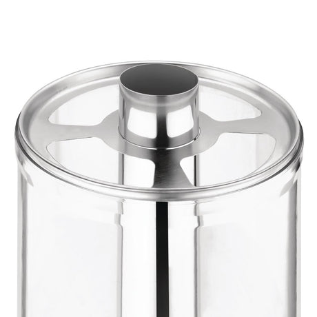 J184 Olympia Double Juice Dispenser with Drip Tray