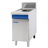 J596 Blue Seal Twin Tank Twin Basket Free Standing Natural/LPG Fryer GT46