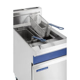 J596 Blue Seal Twin Tank Twin Basket Free Standing Natural/LPG Fryer GT46