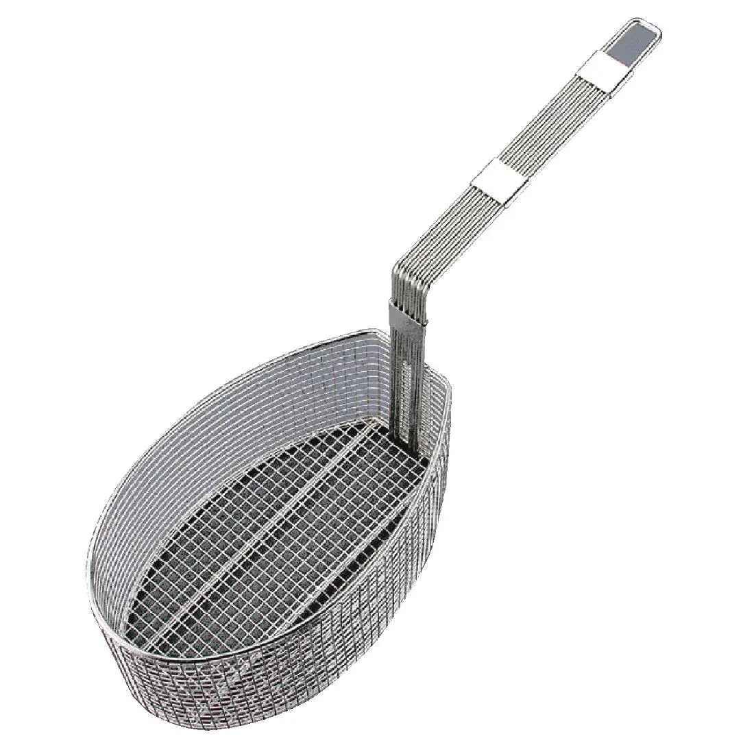 J678 Vogue Oval Frying Basket 11.8 x 5.75 x 5.9" - JD Catering Equipment Solutions Ltd