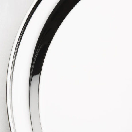 J828 Olympia Stainless Steel Round Service Tray 305mm - JD Catering Equipment Solutions Ltd