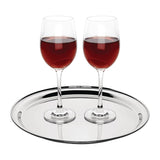 J828 Olympia Stainless Steel Round Service Tray 305mm