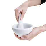 J923 Vogue Porcelain Pestle and Mortar