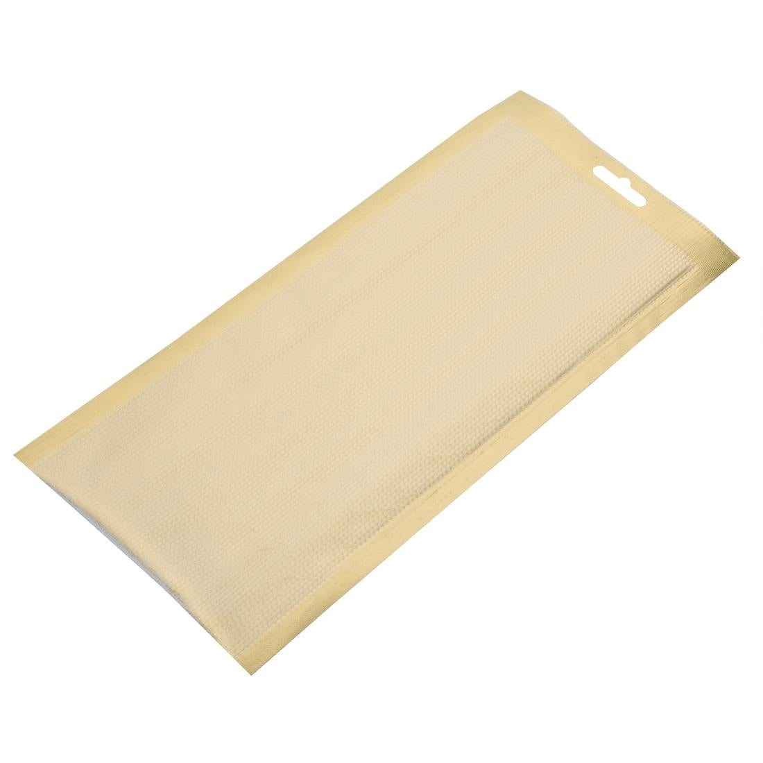 JA020 Vogue Gold Embossed Vacuum Pouches 150x350mm (Pack 100)