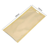JA024 Vogue Gold Flat Vacuum Pouches 150x350mm (Pack 100)