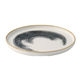 JA062 - Churchill Homespun Accents Black Walled Plates 260mm (6 Pack)