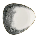 JA066 - Churchill Homespun Accents Black Lotus Plates 285mm (12 Pack) - JD Catering Equipments Ltd