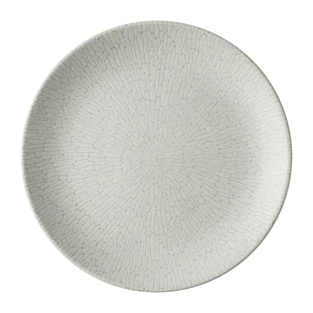 JA077 - Churchill Delta Grey Evolve Plates 260mm (12 Pack)
