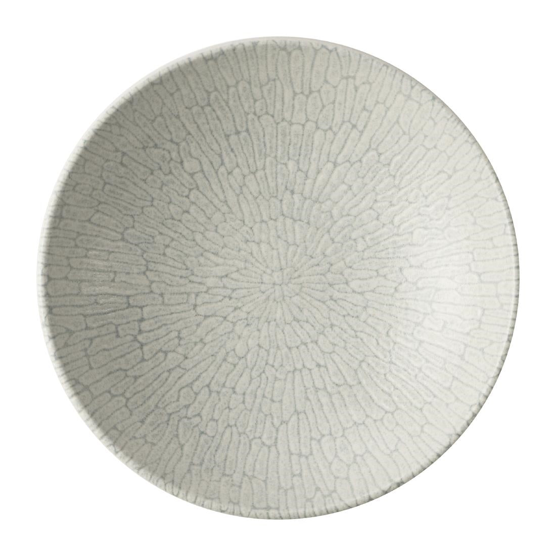 JA081 - Churchill Delta Grey Evolve Bowls 182mm (12 Pack)