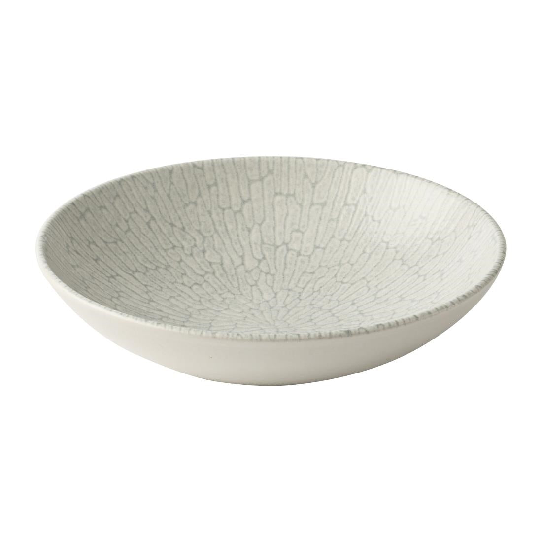 JA081 - Churchill Delta Grey Evolve Bowls 182mm (12 Pack)