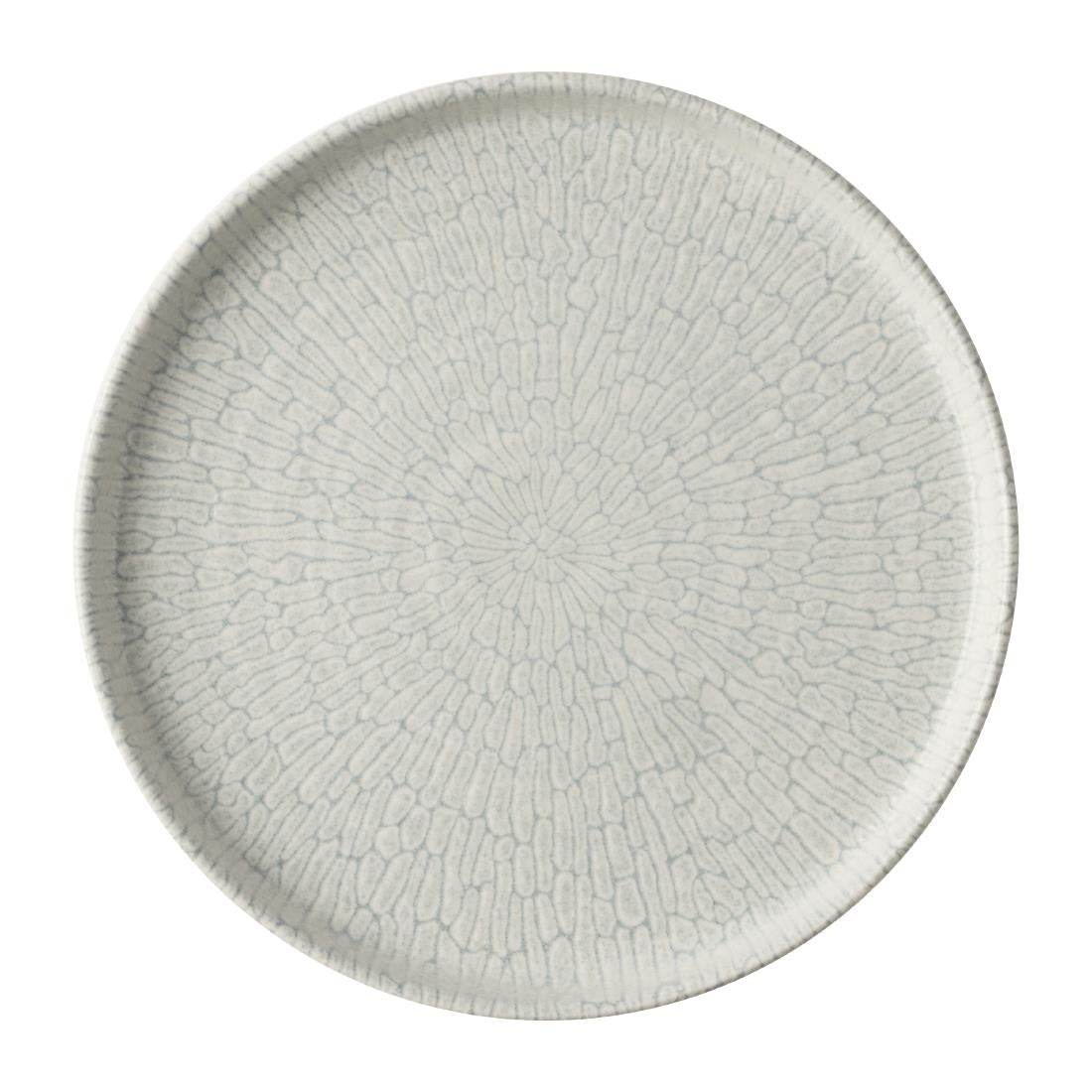 JA084 - Churchill Delta Grey Walled Plates 157mm (6 Pack)