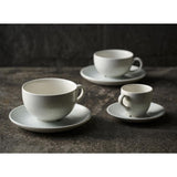 JA091 - Churchill Delta Grey Saucers 118mm (12 Pack)