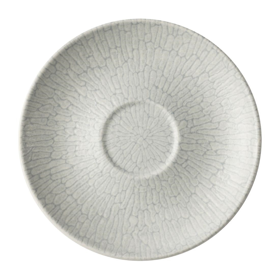 JA090 - Churchill Delta Grey Saucers 156mm (12 Pack)