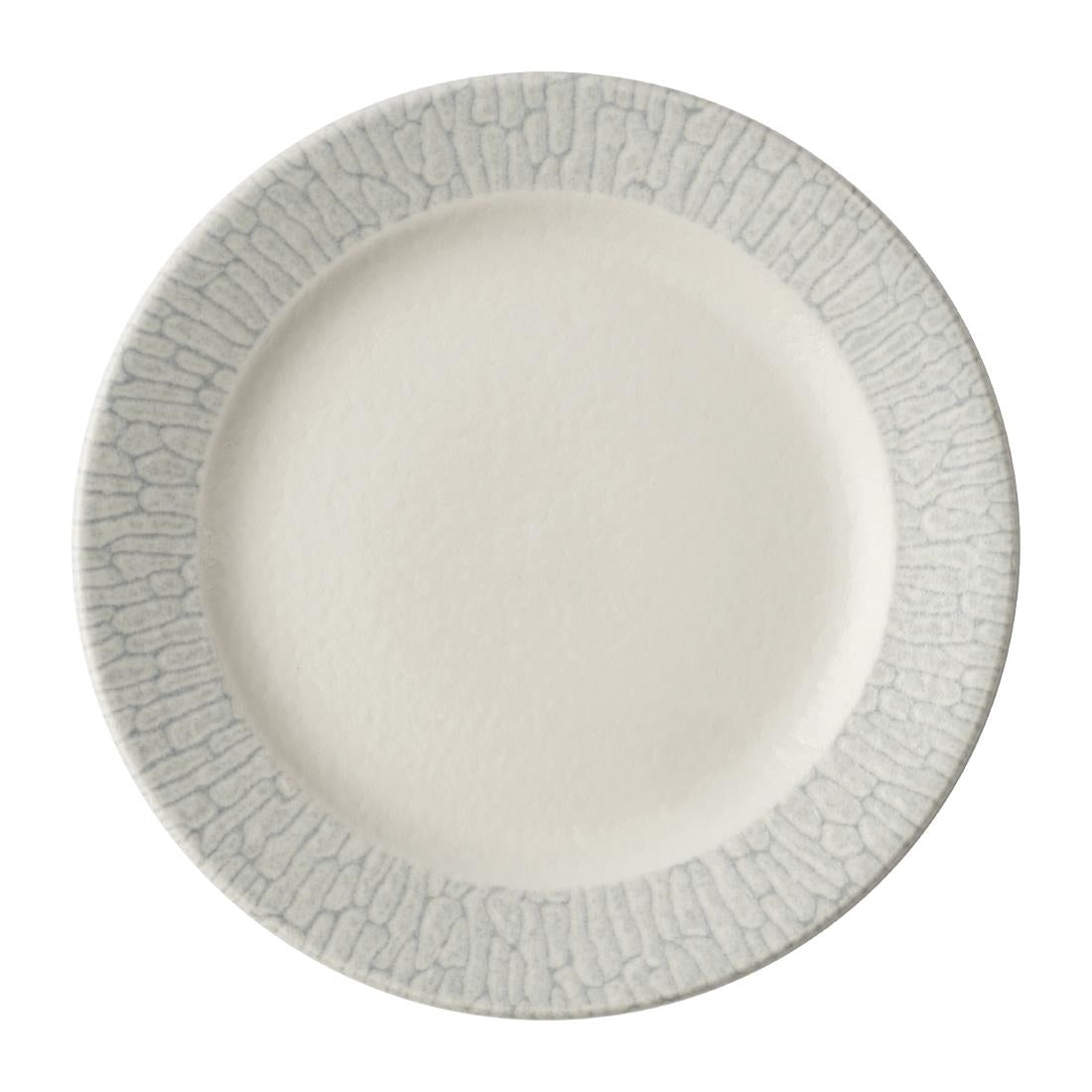 JA097 - Churchill Delta Grey Profile Plates 167mm (12 Pack)