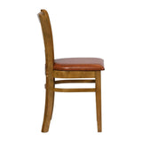 JA217 - Turin Dining Table with 4 Manhattan Dining Chairs in Weathered Oak with Bison Tan