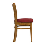 JA222 - Turin Dining Table with 4 Manhattan Chairs in Weathered Oak with Shetland Scarlett