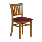 JA222 - Turin Dining Table with 4 Manhattan Chairs in Weathered Oak with Shetland Scarlett