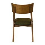 JA252 Chelsea Dining Chairs in Weathered Oak with Shetland Forest Seats (6 Pack)