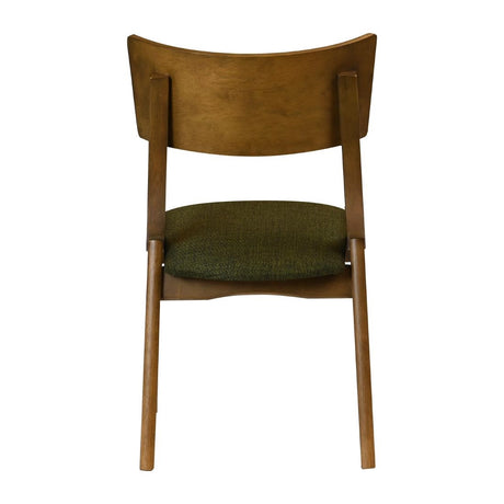 JA252 Chelsea Dining Chairs in Weathered Oak with Shetland Forest Seats (6 Pack)