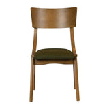 JA252 Chelsea Dining Chairs in Weathered Oak with Shetland Forest Seats (6 Pack)