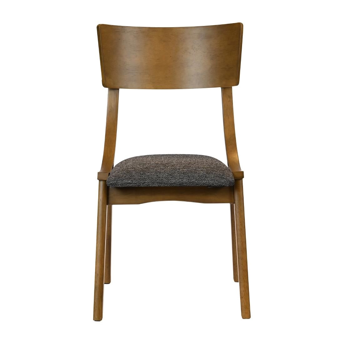 JA253 Chelsea Dining Chairs in Weathered Oak with Shetland Smoke Seats (6 Pack)
