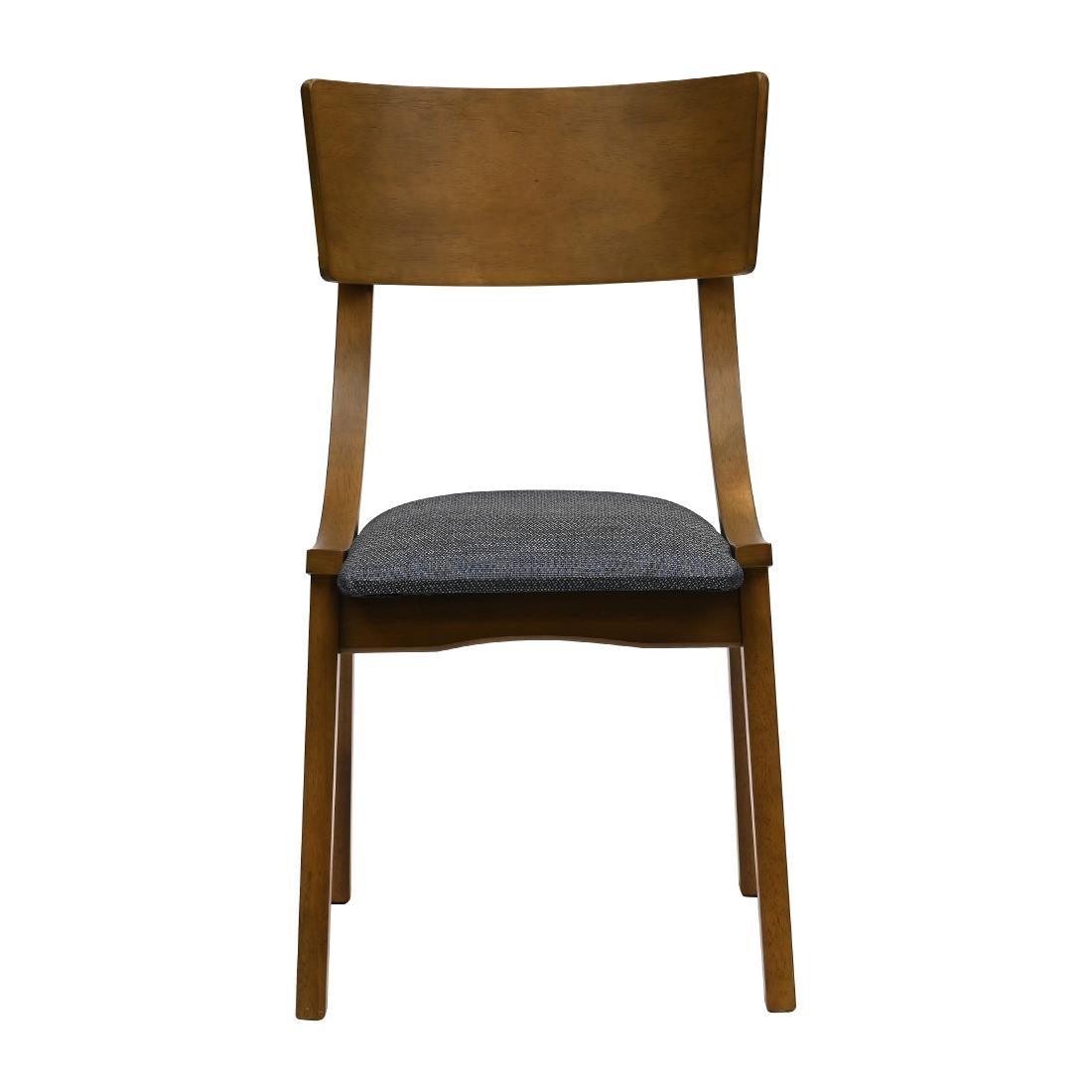JA255 Chelsea Dining Chairs in Weathered Oak with Shetland Sea Seats (6 Pack)