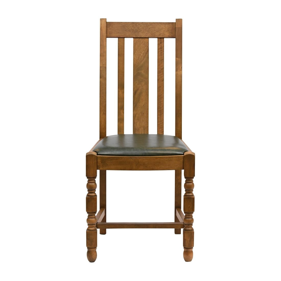 JA258 Thame Dining Chair in Weathered Oak with Bison Cedar Seat (6 Pack)