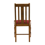 JA262 Thame Dining Chair in Weathered Oak with Shetland Scarlett Seat (6 Pack)