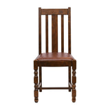 JA264 Thame Dining Chair in Vintage Wood with Bison Espresso Seat (6 Pack)