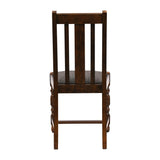 JA269 Thame Dining Chair in Vintage Wood with Shetland Smoke Seat (6 Pack)