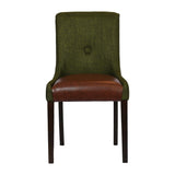 JA288 - Bath Walnut Dining Chair with Forest Back & Espresso Seat (6 Pack)