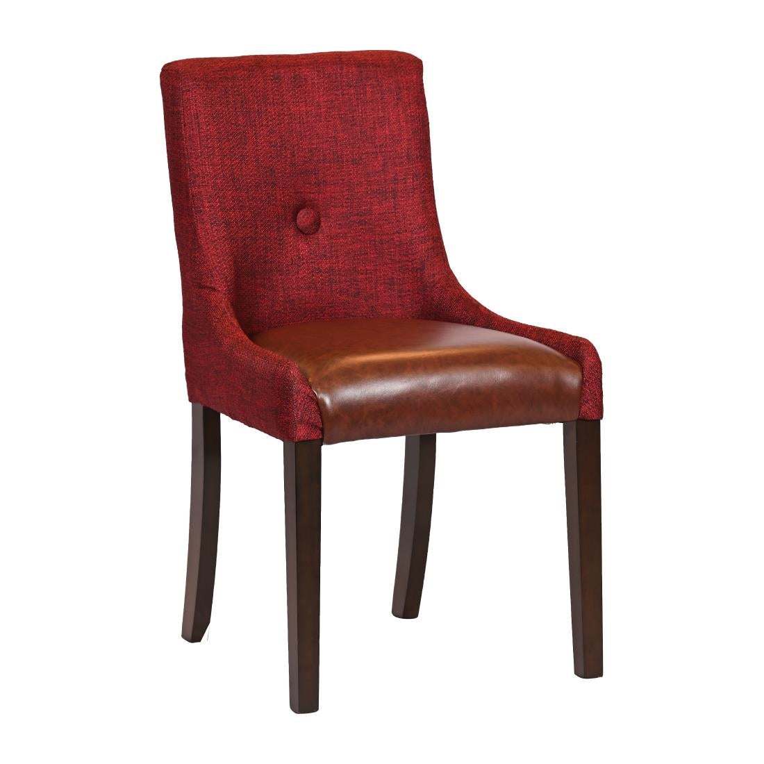 JA291 - Bath Walnut Dining Chair with Scarlett Back & Espresso Seat (6 Pack)