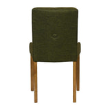 JA296 - Bath Weathered Oak Dining Chair with Forest Back & Espresso Seat (6 Pack)
