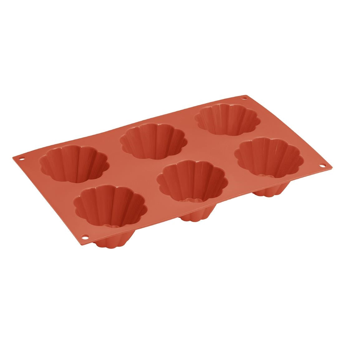 JA310 Vogue Silicone Brioche Mould - 6 Cup