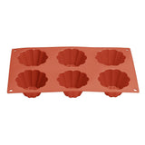 JA310 Vogue Silicone Brioche Mould - 6 Cup