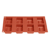 JA312 Vogue Silicone Square Cake Mould - 8 Cup